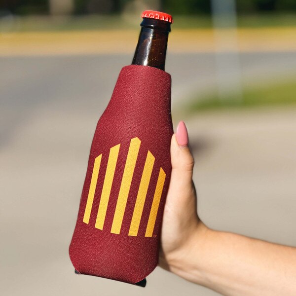 Iowa State 5 Bar Cardinal Bottle Cooler